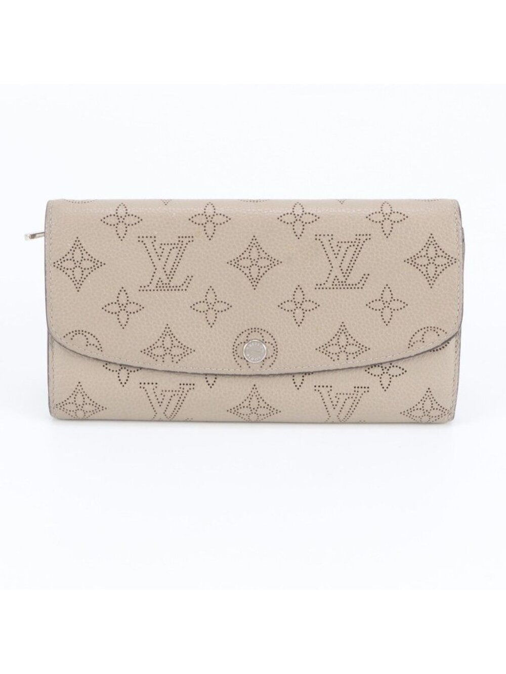 Louis Vuitton Mahina Portefeuille Iris Galet Leather Wallet